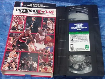 Untouchabulls 1992 NBA World Championship Video VHS Chicago Bulls Michael Jordan • $11.67