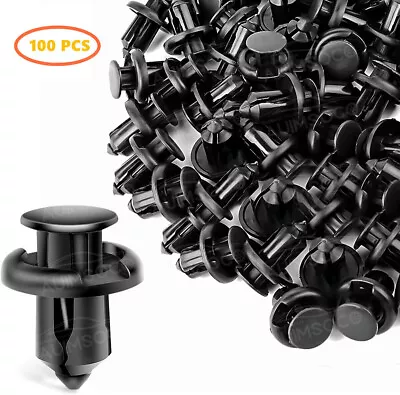 100x For HONDA & ACURA Trim Panel Clips Bumper Fender Push Pin Rivet 10mm Engine • $14.99