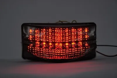  Tail Light LED Smoke Integrated With Turn Signal For Honda 2001-2003 CBR600F4I • $59.36