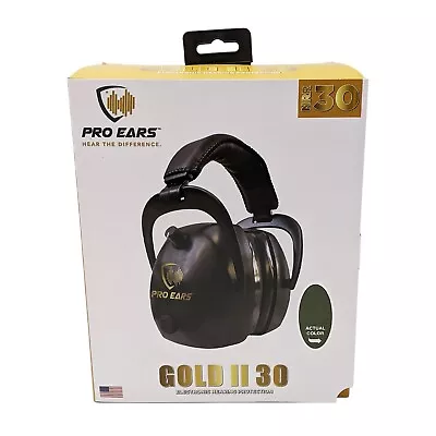 Pro Ears Gold II 30 | PEG2RMG Electronic Hearing Protection Range | Green • $149.92