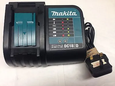 Genuine Makita Battery Charger Dc18sd Good Working Order B/b  • £16.99