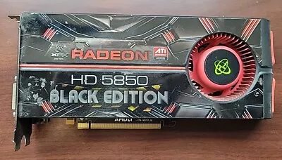 XFX ATI Radeon HD 5850 Black Edition 1GB Graphics Card • $21.99