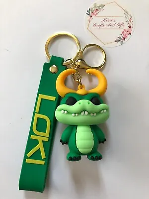 Loki Themed Keyring Keychain More Characters Listed • £5.50