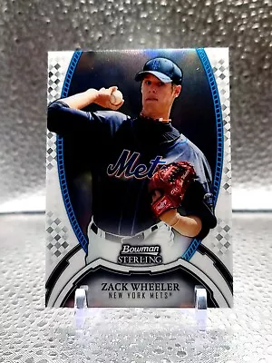 ZACK WHEELER ⚾ 2011 Bowman Sterling #16 Rookie Card NY Mets Phillies Ace🔥 • $12