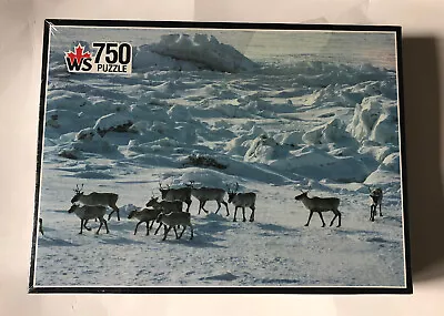 Waddingtons Caribou True North 750 Piece Puzzle New Sealed • $14.58