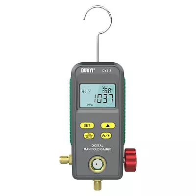 $59.99 • Buy  Refrigeration Digital Pressure Gauge Set HVAC System Manifold Temp Vacuum Test