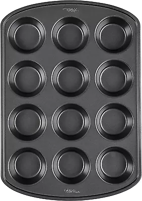 Perfect Results Premium Non-Stick Cupcake Pan 12-Cup Muffin Tin Steel Baking S • $23.88