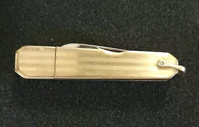 RARE Hayward 10K Gentleman Pocket Knife ~ Hide-a-Key • $175