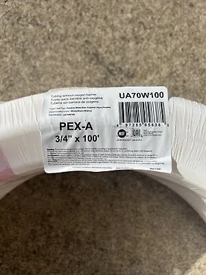 3/4 In. X 100 Ft. Coil White Pex-a Pipe | • $74.99