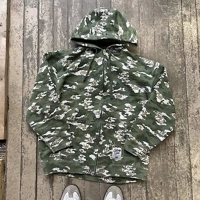 Vintage Y2K Ecko Unltd Hoodie AOP Money Size XL Grunge Skater Jesse Pinkman Camo • $100