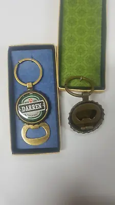 Busta Cap 3 In 1 Keyring Bottle Opener Coin Holder Names Letter  D  Gift Boxed • $14.95