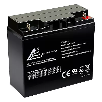 12V 18AH SLA Battery For Yamaha 600 YFM600FW Grizzly 1998-2001 • $36.99