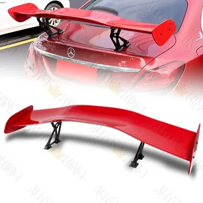 57  Universal Painted Red Dragon-1 Style Abs Gt Trunk Adjustable Spoiler Wing • $124.24