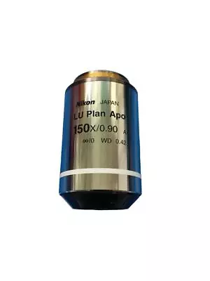 NIKON LU PLAN APO 150X/0.90 WD 0.42 Microscope Objective Lens • $2499.99