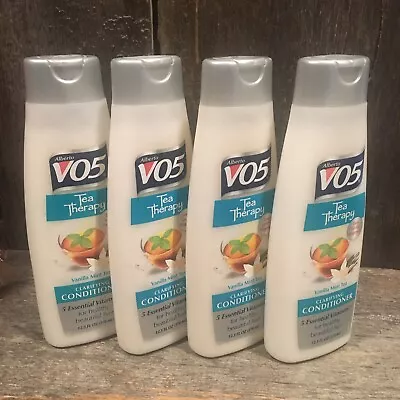 VO5 CONDITIONER VANILLA MINT TEA 12.5 Oz New Discontinued 4 Pack • $59.99