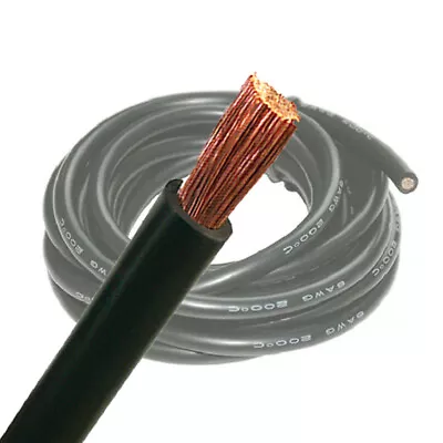 6 B&S Single Core Black Battery Cable 10M Wire | 12V Auto Wiring | AWG Cable • $82.99