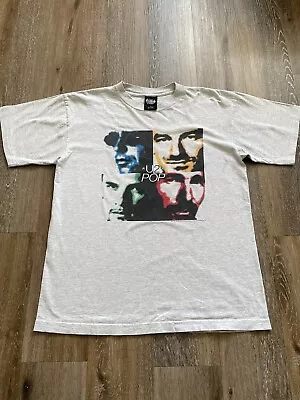 Vintage 1997 U2 Pop Mart Concert Tour T-shirt Size Large  • $31