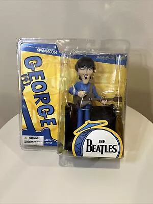 NEW McFarlane Toys The Beatles George Harrison Cartoon Series Action Figure 2004 • $20.99