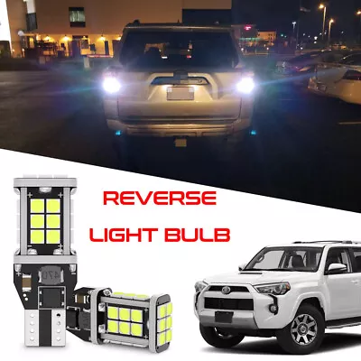 2pcs 6000K White 921 24-SMD LED Backup Light Bulbs For Toyota 4Runner 2001-2022 • $9.99