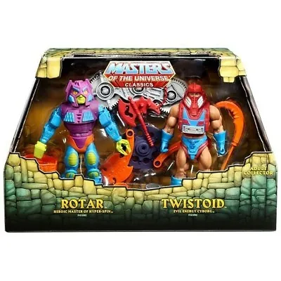 Masters Of The Universe Classics ROTAR VS TWISTOID 2 Pack Figure MOTU CGP27 • $44.99