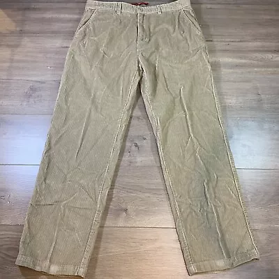 Woolrich Corduroy Pants Men’s 36 X 30 Heavyweight Baggy Loose Beige Y2K 90’s • $29.95