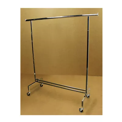 81''H Single Bar Adjustable Clothes Rack Garment Display Clothes Hanger Retail • $162.99