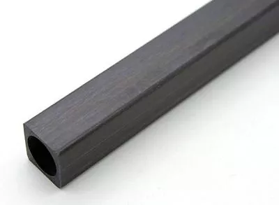 1x 10mm X 10mm X 1000mm Square Pultruded Carbon Fibre Tube (TS10) • £19.75