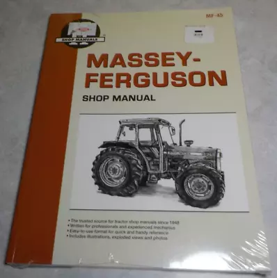 $44.87 • Buy Massey Ferguson Tractor I&t Repair Shop Manual Mf-45 Model 362 365 375 383 390