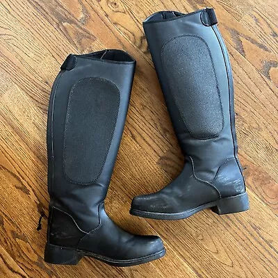 Mountain Horse Women’s Thermolite Tall Snow Winter Riding Boots Black Size W7 • $74.97