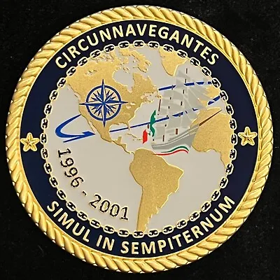 Circunnavegantes Simul In Sempiternun Armada De Mexico Navy Challenge Coin • $18