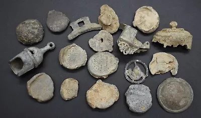 Mixed Group Of Lead Metal Detector Finds - British Found • $35.36