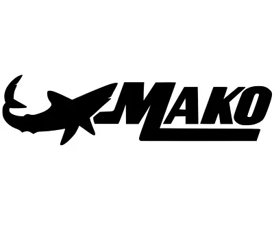 Mako Marine Sticker Vinyl Decal Fish Car Truck Boat You Pick Color • $5