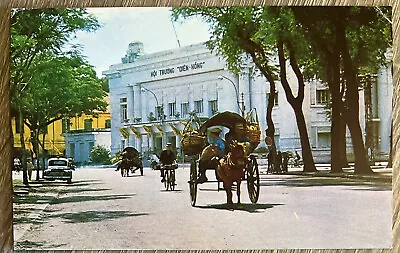 Vintage Chrome Postcard Saigon Paris Of The Orient 1960s Vietnam War Era Card • $8.34