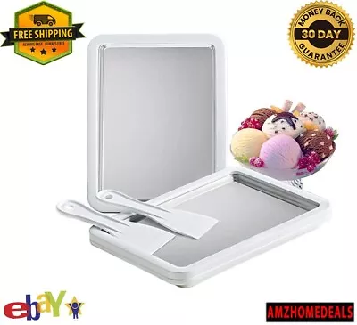 Instant Ice Cream Maker With 2 Scrapers Ideal For Making Soft Serve Ice Cream Pa • $58.50