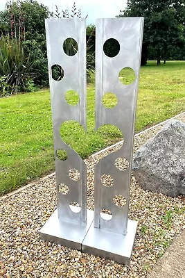 Abstract Metal Garden Ornament - Love - Mid Height • £379.99