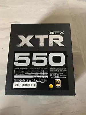 XFX XTR 550W ATX Desktop Power Supply/PSU • £29.99