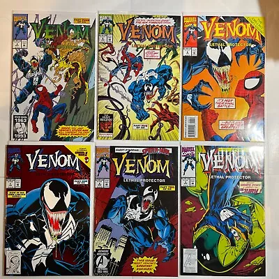 Venom: Lethal Protector #1-6 | Full Set | 1993 | Marvel | Lots Of 1sts | NM • $89.99