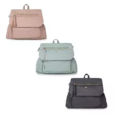 Bizzi Growin Lilli Changing Backpack (Vegan Leather) With Adjustable Straps • £69