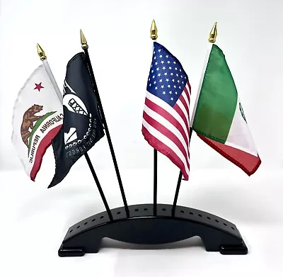 You Pick Flag For Car Truck Flag Holder Vintage Us Mexico Ca Republic Pow • $7.50