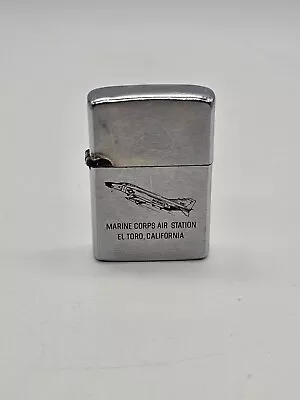 Vintage 1979 Zippo Lighter Marine Corps Air Station El Toro California • $45