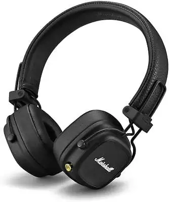 Marshall Major IV On-Ear Bluetooth Headphone - Black • $99.90