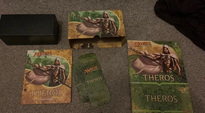 £20 • Buy MTG Fat Pack Card Player’s Guide Booklet Theros Magic The Gathering And Box