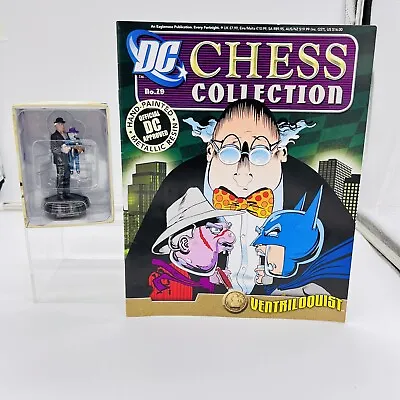 Eaglemoss Dc Superhero VENTRILOQUIST Chess Collection Figure & Magazine #29 • $39.99