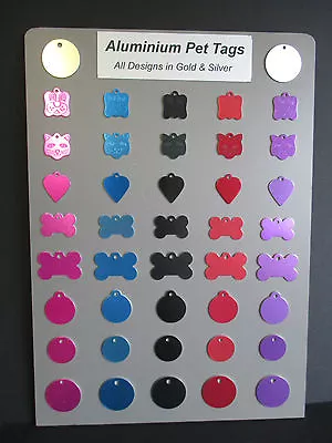 £0.99 • Buy Engraved Dog Tags Personalised ID Tag Name Disc Pet Cat Animal Cat Dog Collar