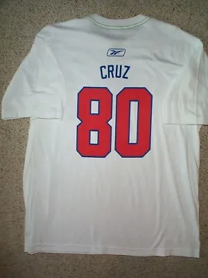 REEBOK New York NY Giants VICTOR CRUZ Nfl Jersey Shirt Adult MENS/MEN'S (xl) • $14.94