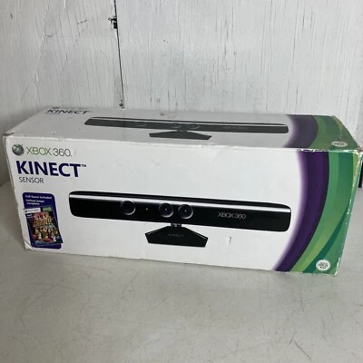 XboX 360 Kinect Sensor With Kinect Adventures (Sealed) CIB • $60