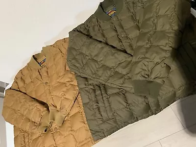 Eddie Bauer Retro 1957 Down Jacket Lot Of Two Mens Sz L- Read • $20