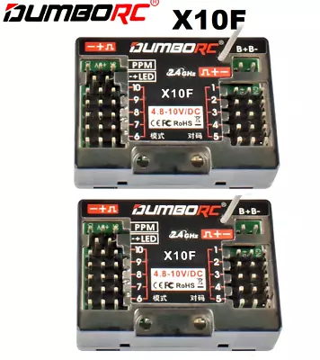 USA SELLER TWO DUMBORC ONE X10F(G) ONE X10F R/C 10ch Receiver Crawler Truck NEW • $25