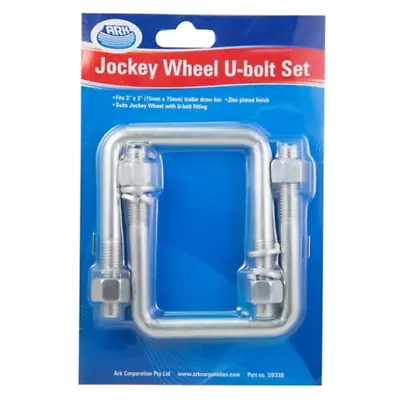 ARK U-Bolts 75mm X 100mm - UB33B • $12.79