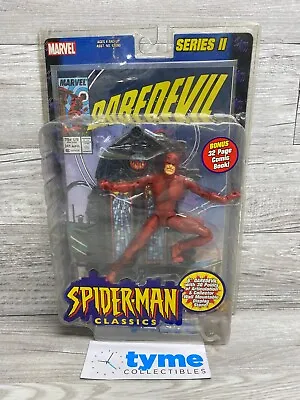 2001 Toy Biz Marvel Legends Series Ii : Spider-man Classics - Daredevil Figure • $38